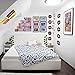 Indie Aesthetic Room Decor- 112pcs Wall Collage Kit, Trendy Tiktok Cool Stuff for Teen Bedroom, Preppy Trippy Hippie Pictures Posters Records Stickers Clips Twine & Vine, Cute Girls Home Decoration