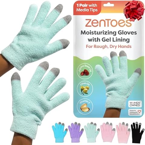 ZenToes Moisturizing Gloves with Gel Cover