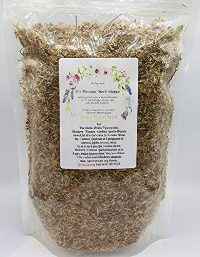 Arnica Flowers Dried | 8oz | salves Ointment | Heterotheca inuloides | The Bloomin Herb Shoppe | Bul - //coolthings.us