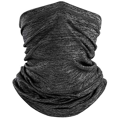 POOPHUNS Unisexe Tour de Cou Élastique Cache-Cou Tubulaire Séchage Rapide Cache-Col Anti-Solaire Respirant Ultra-Douce