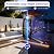 Solar Bug Zapper Outdoor – 5000mAh Battery, 4200V Mosquito Zapper, USB-C Rechargeable & 4-Sided Solar Panels, Waterproof Portable Fly Zapper with LED Light for Patio, Garden, Camping, Backyard