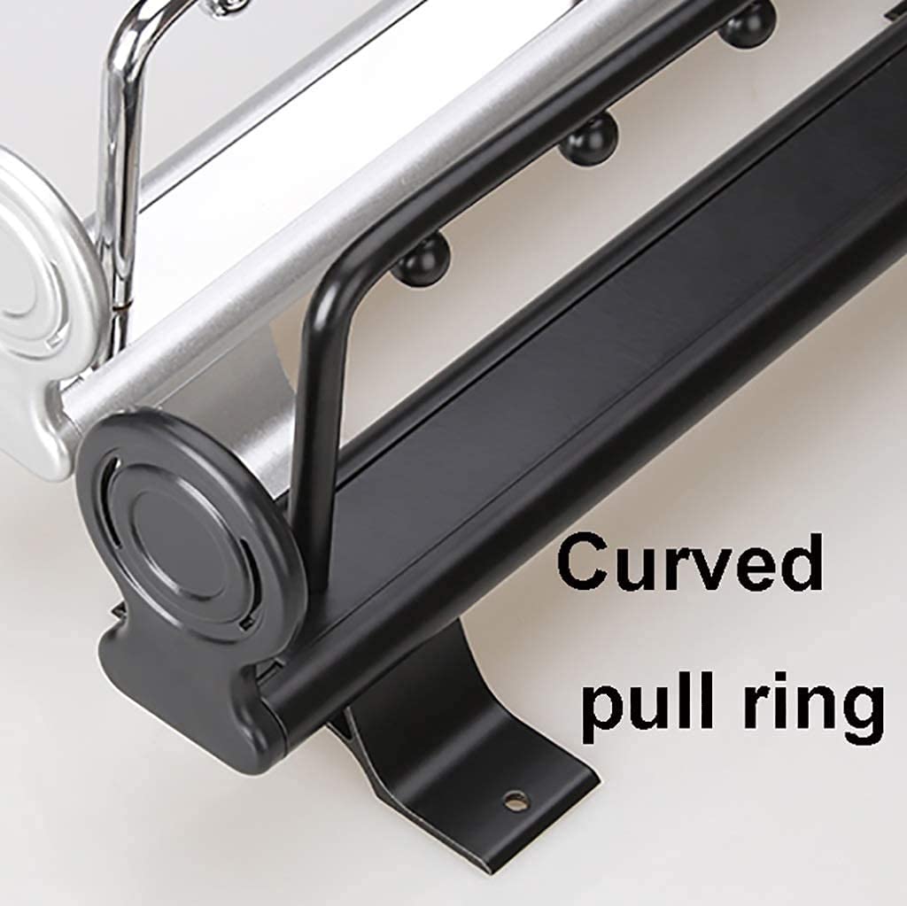 Fandiao rozszerzona szafa oszczędzająca spacer metalowy pręt ubrania Regulowany 25 cm idealny do garderoby NISING trwał i stylowy design LWX