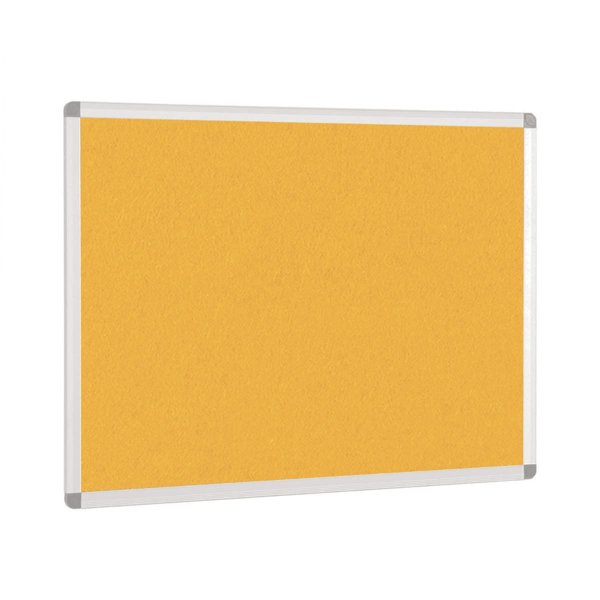 Aluminium Framed Notice Boards - Accent Colours - 1200mm x 1200mm - Gold