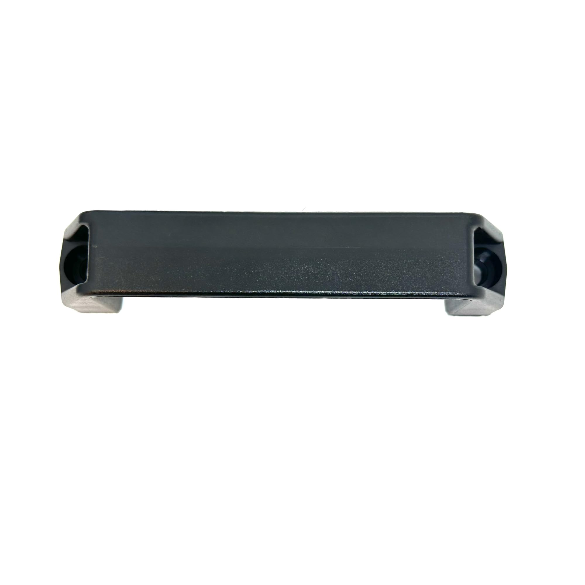 4 Maniglia in Plastica Rinforzata PA, Made in Italy – Set 4 Maniglie Industriali Ergonomiche per Mobili, Sportelli e Pannelli – Resistente agli Urti, Umidità e Raggi UV (4, Nero Opaco, 21x145)