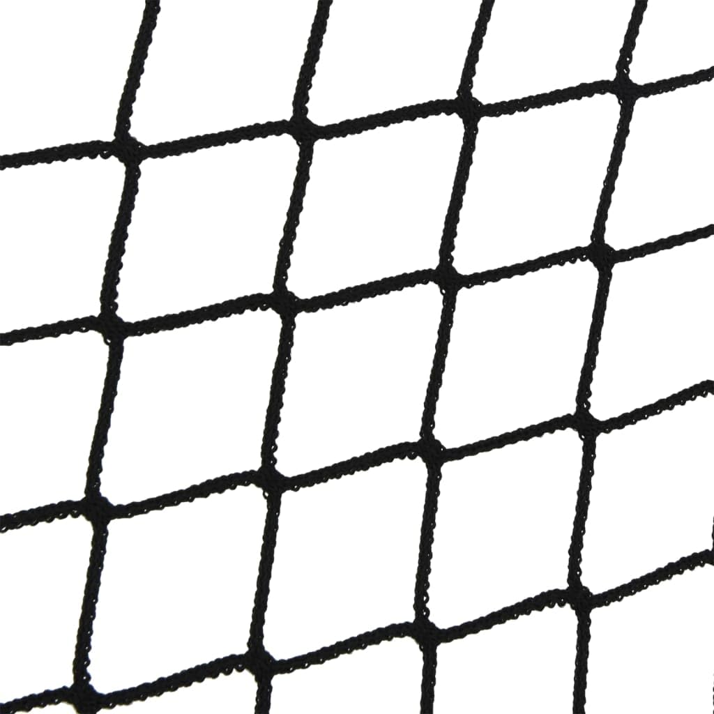 Anhängernetz mit Gummiseil Schwarz aus Polypropylen 3x2 m, UV-beständig und wetterfest, universell für Anhänger, Lkw, SUV und Pkw, elastisch zur Ladungssicherung und sicheren Befestigung