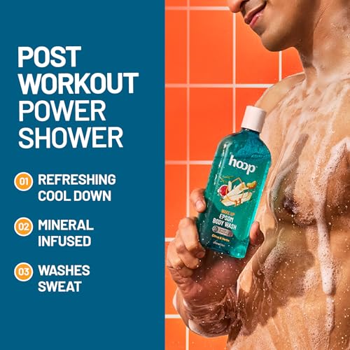 Image of hoop Epsom Body Wash Wake Up | Epsom Salt, Citrus & Herbs | 300ml