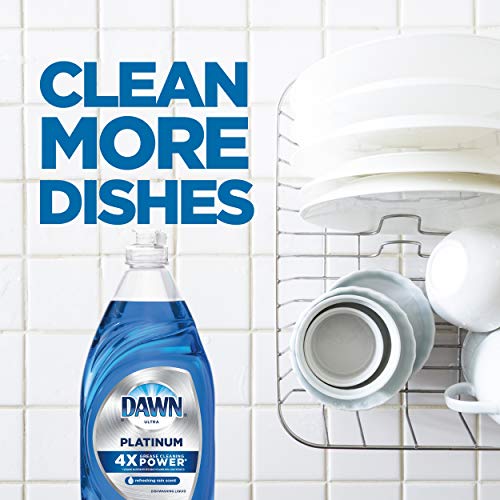 Image of Dawn Platinum Dishwashing Liquid Dish Soap, Refreshing Rain Scent, 24 Fl Oz