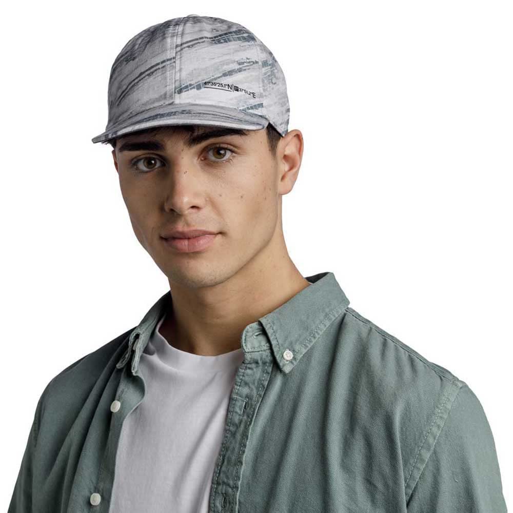 Buff Adults Pack Packable Adjustable Lightweight Running Baseball Cap - Grey