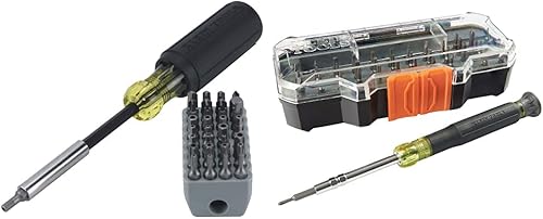 Klein Tools Juego de destornilladores magnéticos con puntas a prueba de manipulaciones y juego de destornilladores de precisión para productos Apple