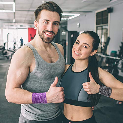 geyoga 12 pack cooling wristbands for women men breathable tennis sweatbands quick dry heat remove ice wristband for yoga sports running gym workout