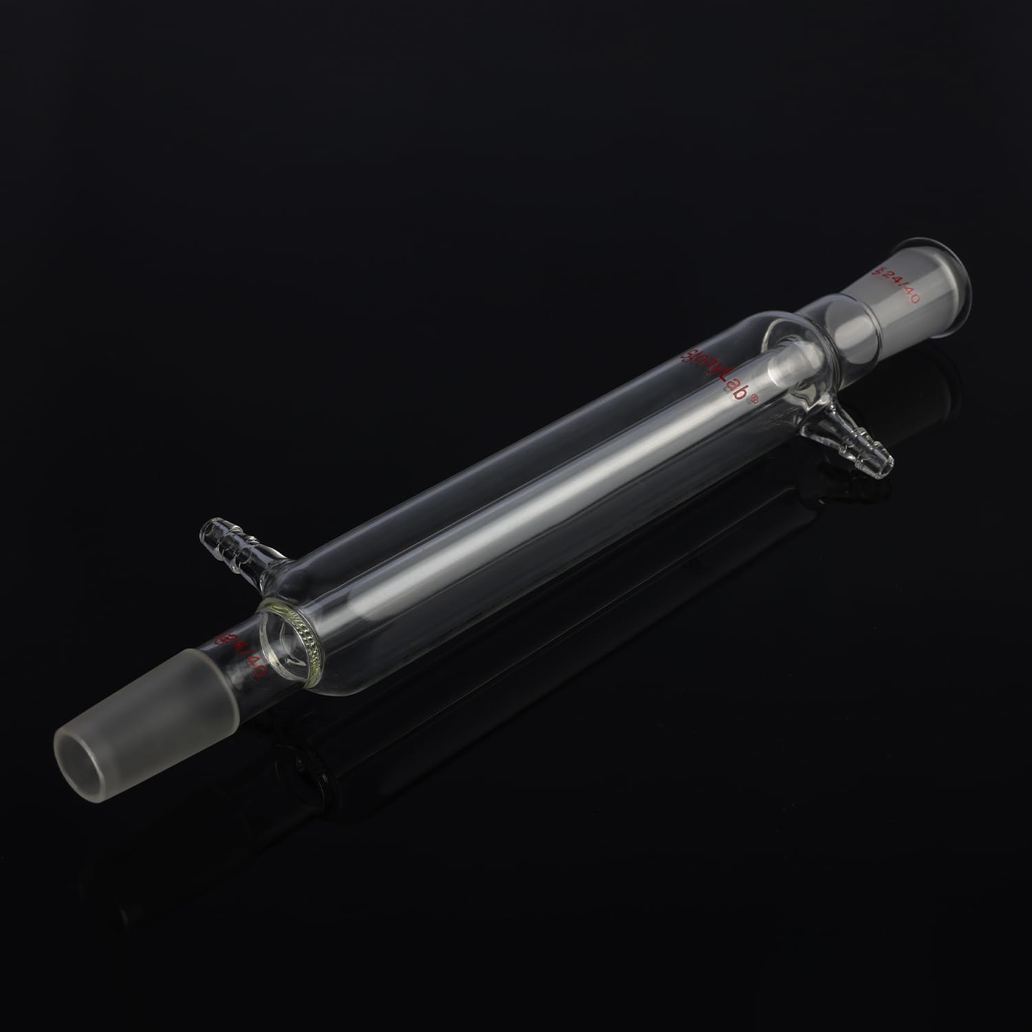 StonyLab Kit Distillation 13 Pièces Verre Borosilicaté 24/40 – Condenseur Liebig, 2 Ballons 500/1000 Ml, Distillation Atmosphérique & Sous Vide Labo