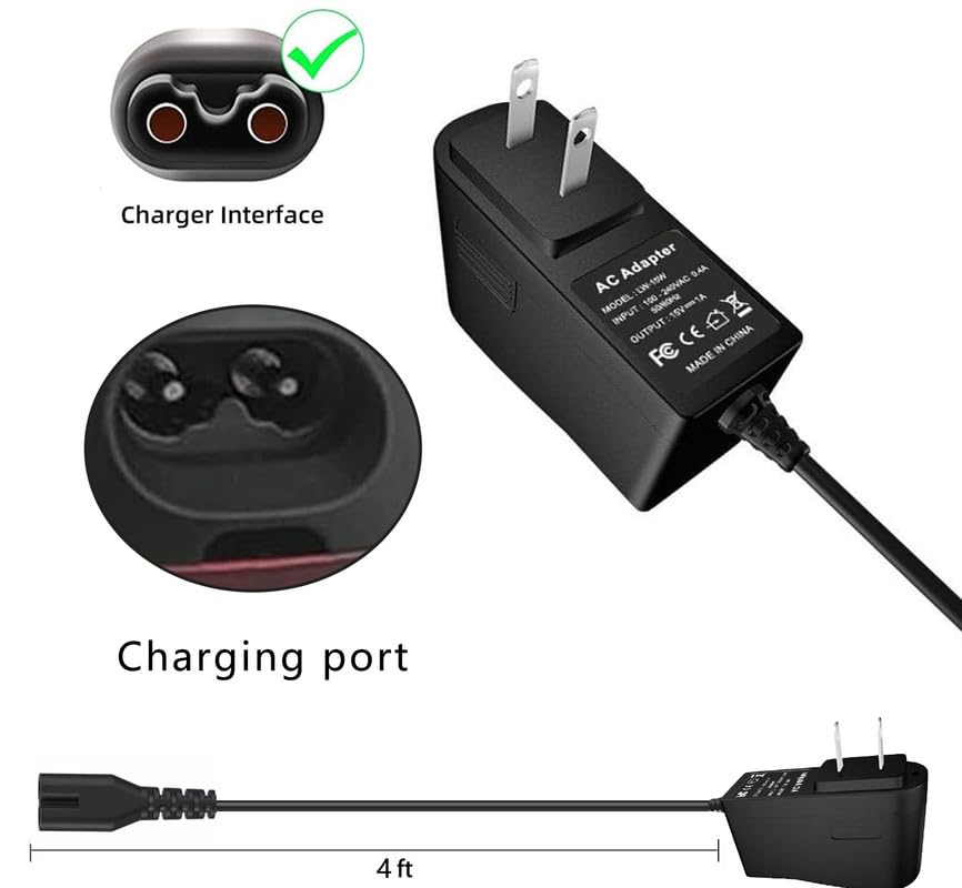 Amazon.com: AKACHPER 15V AC Adapter Charger Cord for Philips