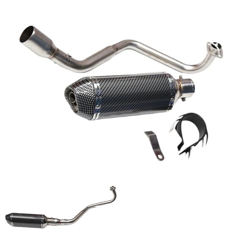 Motorcycle Full Exhaust System with DB Killer