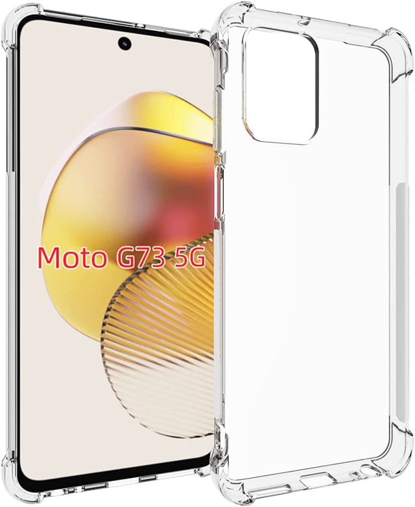 Inktree Back Cover for Moto G73 5G Back Cover | Slim Soft Back Case for Moto G73 5G (Transparent) (B0C3W6XYWQ) Amazon Price History, Amazon Price Tracker