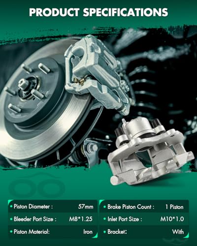Image of SCITOO Front Left Disc Brake Caliper With Bracket 19B2942C