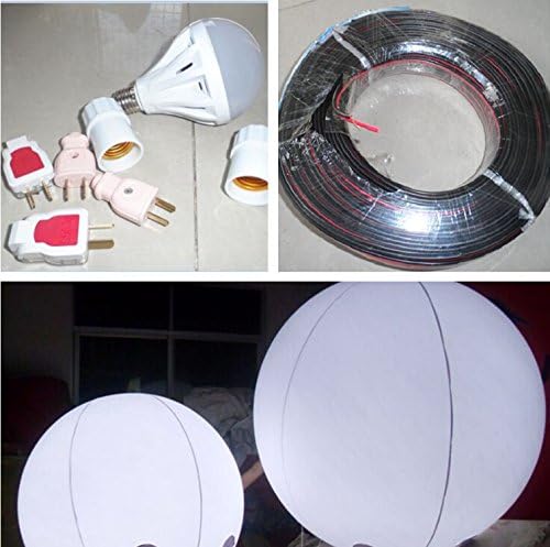 Miniatura 5 de Air-Ads - Globo redondo gigante publicitario de 8 pies y 8.2 ft, globos de helio, logotipo gratuito (PVC)