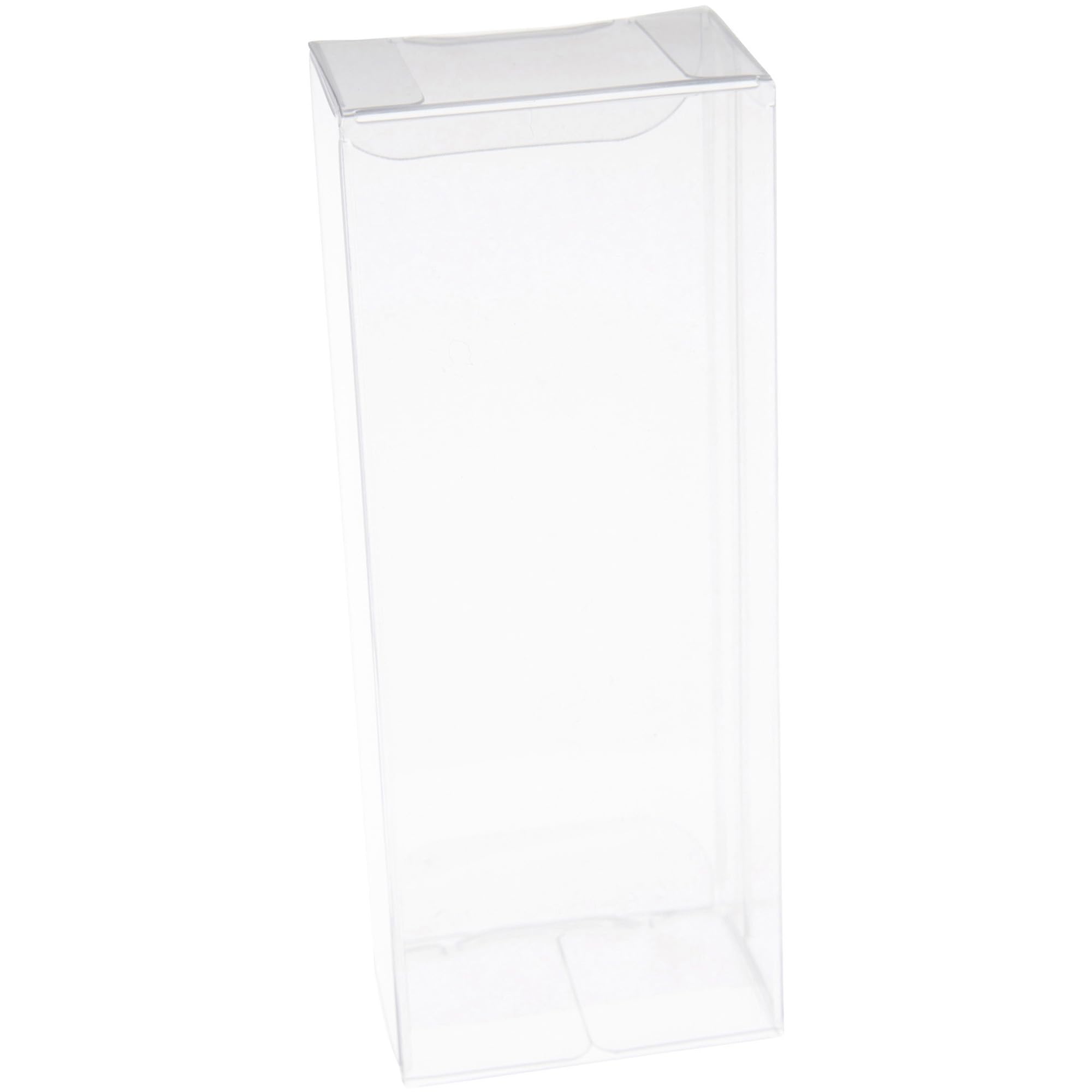 Plymor Clear Folding Action Figure Storage / Display Protector Box, 1.75