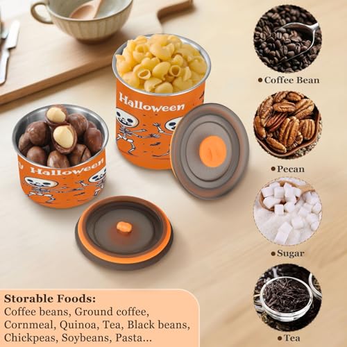 Envase Hermético de Acero Inoxidable para Café 900ml miniatura 5