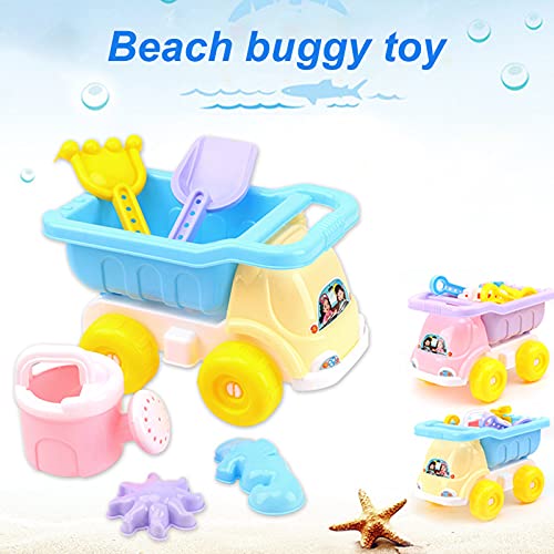 bismarckbeer Strandspielzeug-Set, Geeignet Für Kindergeschenke, Strandauto Und Sandschaufel 6-teilig, Geeignet Für… – Bild 4