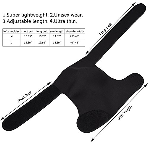 DOACT tutore spalla sinistra per polsino sollievo