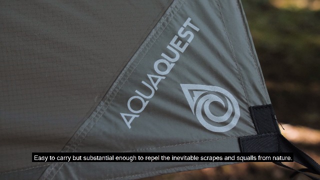 Aqua Quest Guide Tarp - 100 % Waterproof Ultralight Ripstop