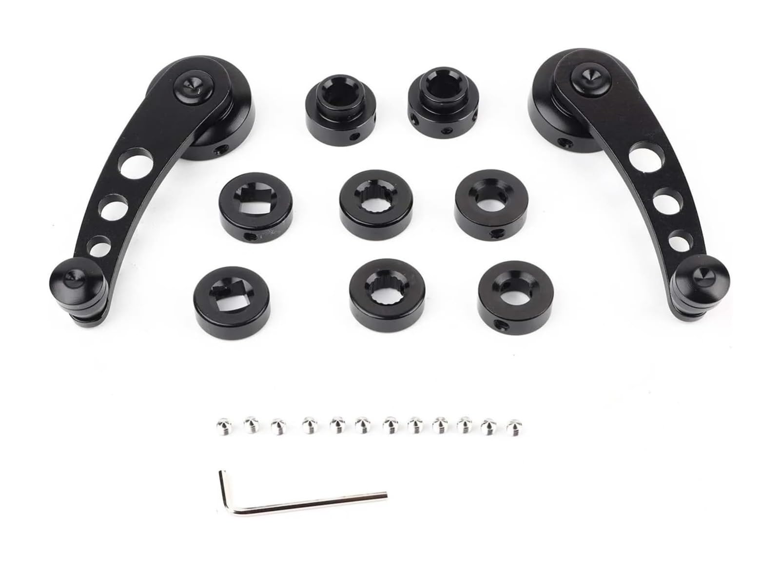 Für Classic Auto Innen Manuelle Tür Fensterheber Riser Griff Kurbel Ersatz 2 Stücke Autotürgriff