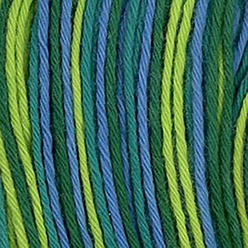 Olympus Sashiko Thread - Variegated Blue & Green # 77-20M Skein - Japanese Embroidery & Quilting #TOP1