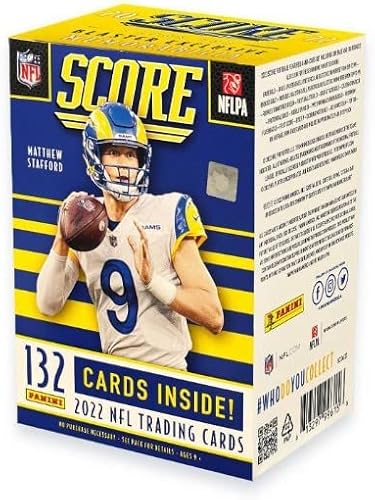 2022 Panini Score Football Trading Card Blaster Box (132 Cards)