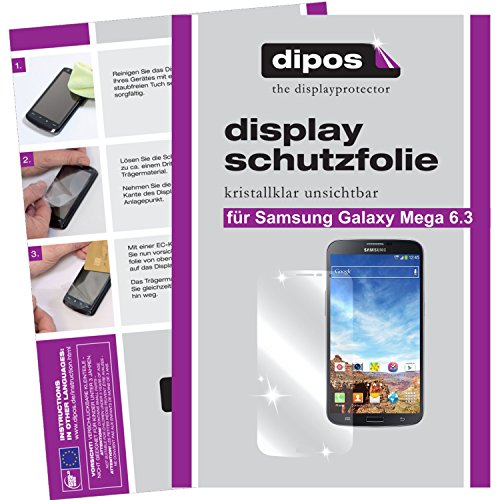 dipos Films de protection d'écran pour Samsung Galaxy Mega 6.3 (2 unités) - transparent film de protection d'ecran