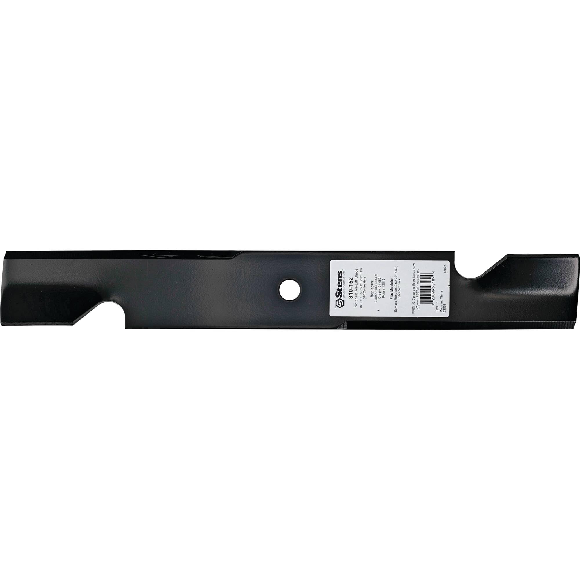 オーダー追加 はと Amazon.com : Stens 310-152 Notched Air-Lift Blade