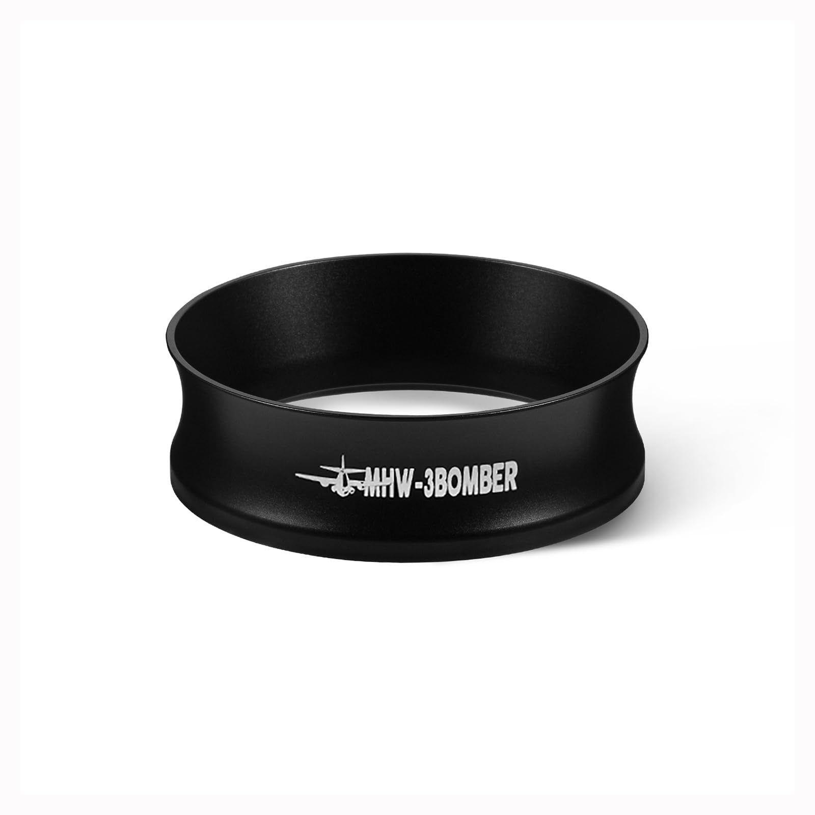MHW-3BOMBER 51mm Espresso Dosing Funnel Magnetic Coffee Dosing Ring Portafilter Funnel Barista Tools Compatible with 51mm Delonghi Decica Portafilter DR5548B-OS