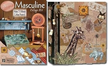 Artsy Collage Maculine Collage Kit