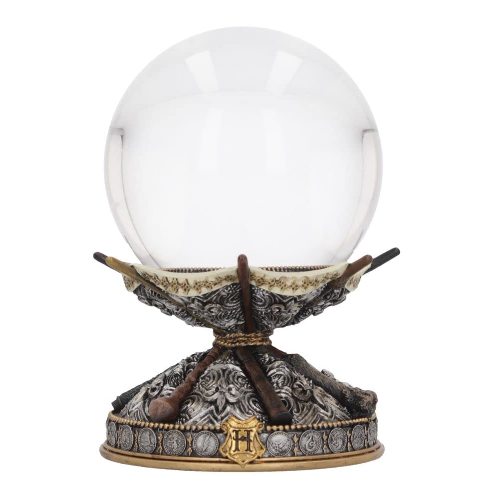 Officially Licensed Harry Potter Wand Crystal Ball & Holder 16cm