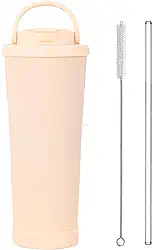 Garrafa Térmica de Vácuo, 800ml, Mantém Bebidas Quentes por 12h e Geladas por 12h