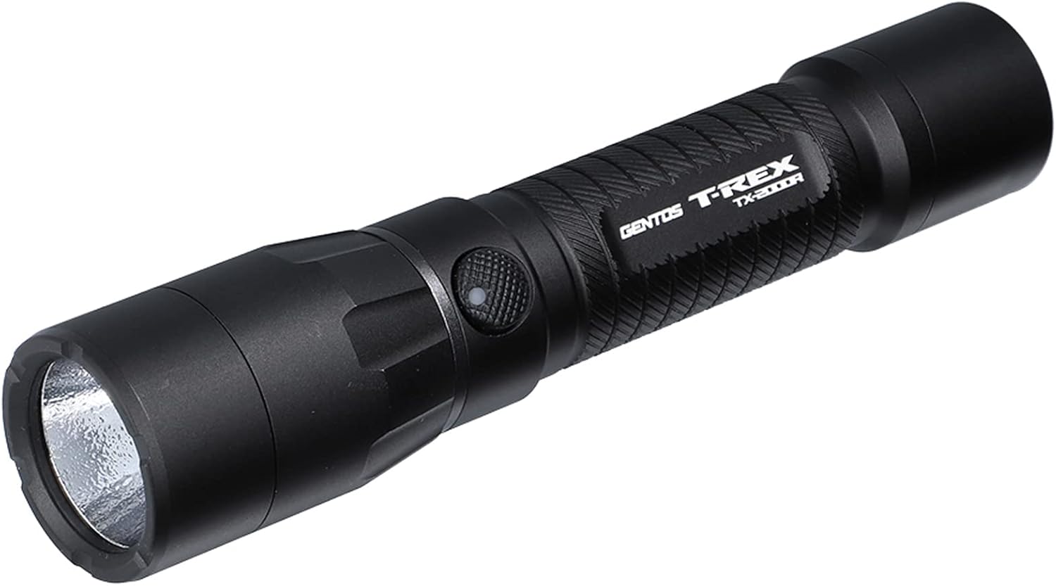 GENTOS T-Rex TX-2000R LED Flashlight, USB Rechargeable, Brightness 2,000 Lumens, 2 Hours of Practical Lighting, Dust Resistant, Water Resistant, 3.3 ft (1 m) Waterproof, Dedicated Rechargeable