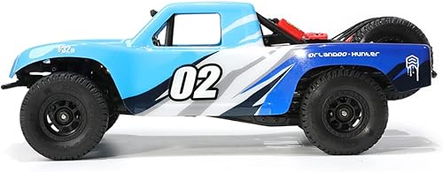 Lingxuinfo OH32X02 132 RWD RC - Modelo de camión corto puente recto eléctrico RC 24G kit de modelo de camión corto todoterreno de alta simulación