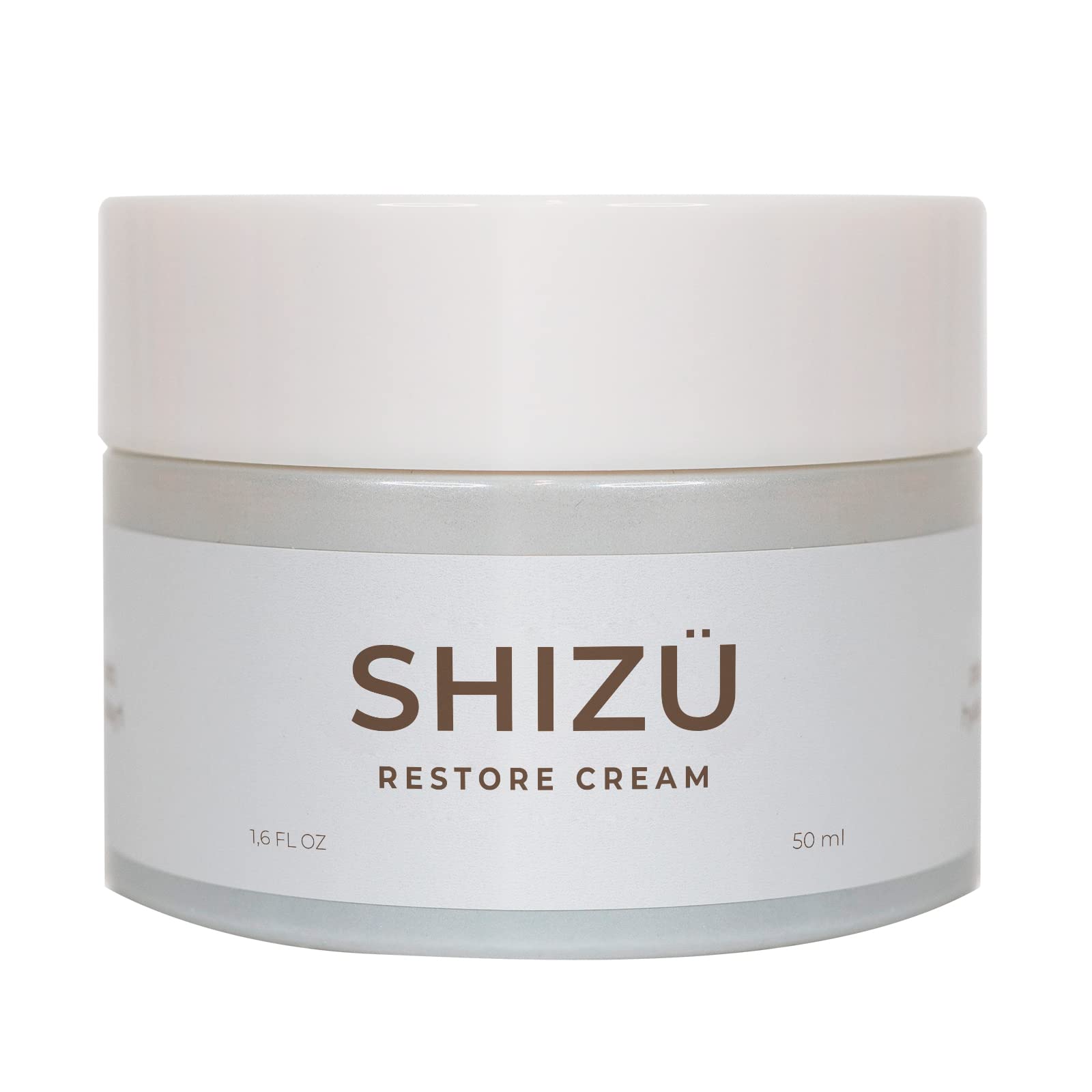 Shizü Restore Cream - Crema Hidratante Cuidado Anti-Edad - Con Ácido Hialurónico, Péptidos, Escualeno, Rosa Mosqueta y Aceite de Aguacate - 50 ml
