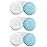 RHUI Contact Lens Cases for Travel, Daliy Use-3 Pcs Light Blue
