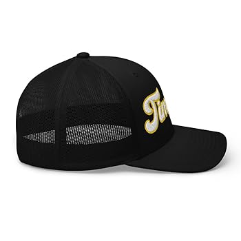 ◆BLACKBLOND◆ Vivid Sketch Logo Trucker Mesh Cap Black ◇BLACKBLOND◇ Vivid Sketch Logo Trucker Mesh Cap Black Hat1