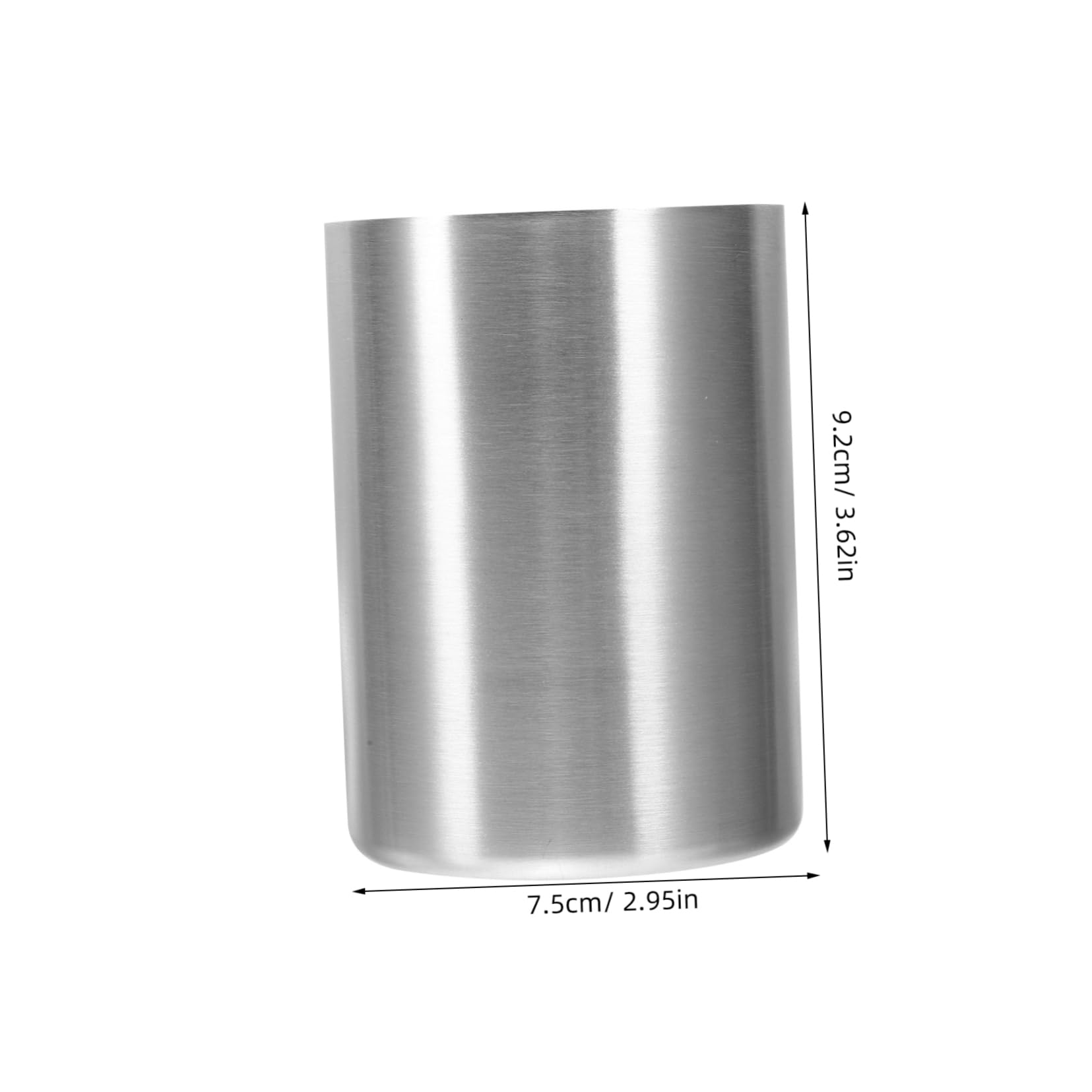 COLLBATH Bicchiere in Acciaio Inossidabile Multiuso per Acqua Birra E Spazzolino Tazza Resistente per Casa Feste E Viaggi