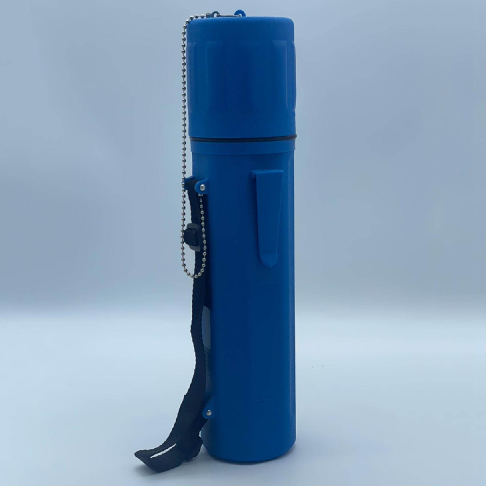 3X Contenedor de Tubo de Almacenamiento de Varilla de Electrodo de Soldadura con Protector Azul de 10 Libras, Contenedor con Correas y Cadena