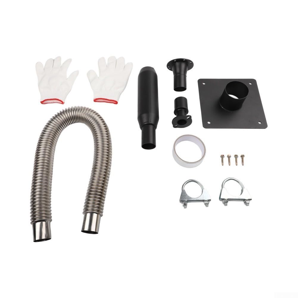 Kit Silencieux Échappement Générateur Acier Kit Silencieux Échappement