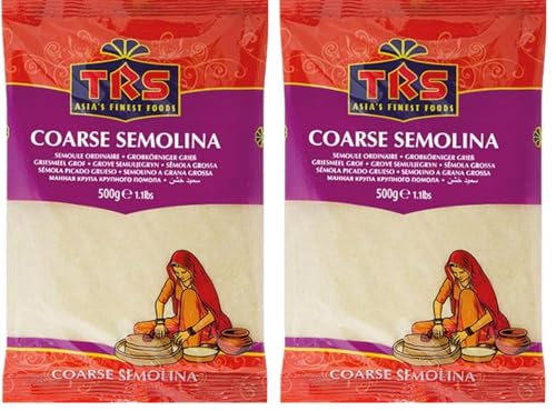 TRS, Harina de sémola gruesa, (1 X 500 GR) (Paquete de 2)