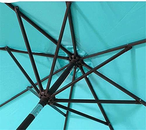Parapluie table de extérieur tissu résistant vent CLSDRZC