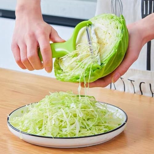 Cortador de col rizada, cortador de verduras, cortador de repollo, acero inoxidable, frutas, verduras, pelador de patatas, rallador, utensilios de cocina para el hogar, restaurantes, utensilios de