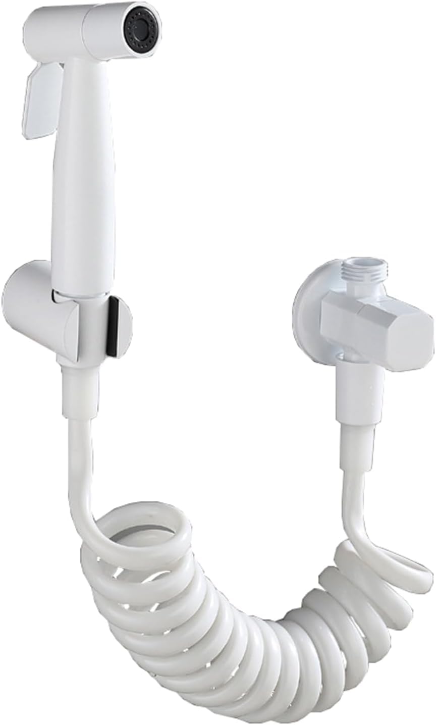 Douche de toilette blanc B : pulvérisateur de bidet portatif multifonctionnel