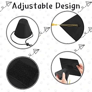 2 Pieces Black Dog Graduation Cap and Gown 2024 Pets Graduation Caps Dog Graduation Bandana Scarf Pet Cosplay Glasses Set for Small Medium Large Dogs Cats Graduation Party Dress Costume Accessory 2 Pieces Black Dog Graduation Cap and Gown 2024 Pets Graduation Caps Dog Graduation Bandana Scarf Pet Cosplay Glasses Set for Small Medium Large Dogs Cats Graduation Party Dress Costume Accessory