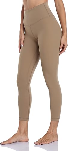 HeyNuts Essential Leggings 25'', High Waisted Comfortable Soft Athletic Yoga Pants