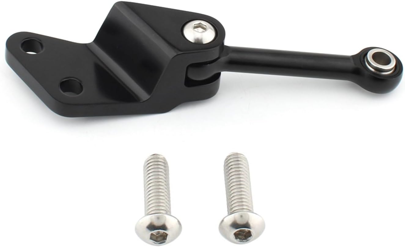 Black Engine Link Suspension Bracket Stabilizer Link Compatible with Harley Sportster 883 1200 XL1200T XL1200C L XL883L XL883C XL Models 2004+