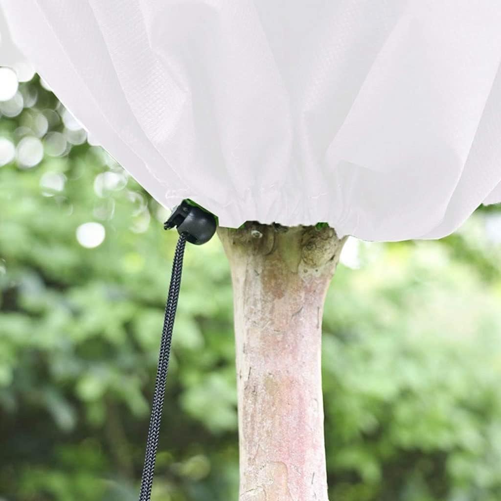 Plant Cover Winter Warm Covers Tree Shrub Plant Protecting Bag Frost Protection, for Yard Garden Plants Small Tree Against Cold(140x200cm(no Zipper),Green)